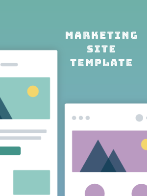 Marketing Site Template